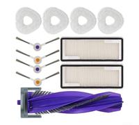 Kit Brosse Latérale et Chiffon pour Narwal pour freo pour X Ultra | Compatible pour freo pour X Ultra, brosse latérale , chiffons microfibre, nettoyage profond coins, pour facile à installer