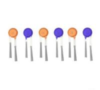 Kit Brosse Latérale Robot pour narwal J5 6 Kit Brosse Latérale(A) | Compatible pour narwal J5, nettoyage coins pour précis, élimine pour poussière bords, lot 6 , installation rapide