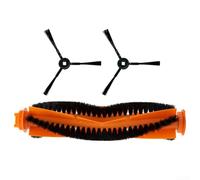 Kit brosse principale et 2 brosses latérales compatibles avec Blaupunkt BPKVCBB1XTE et plusieurs modèles d'aspirateur robot pour maintenir des sols propres et hygiéniques