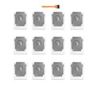 Kit brosse principale, filtre HEPA, latérale et sac à poussière compatible avec les aspirateurs iRobot Roomba séries S9(Pink)