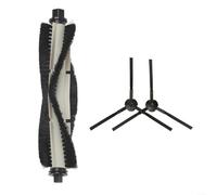 Kit brosse rouleau et brosse latérale de rechange pour robot aspirateur et balai ILIFE A30 Pro, accessoires en nylon et plastique pour un nettoyage efficace des coins et des bords dans les maisons