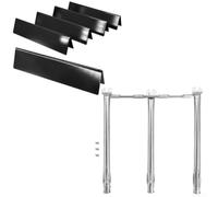 Kit Brûleur 69787 et Barres pour flavorizer 7636 pour Weber pour spirit II E310 E320 E330 S310 S320 S330 Grilles Fonte Réparation Barbecue(B)