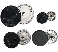 Kit Brûleurs + couvre-feux originaux SABAF pour plaques de cuisson ARISTON INDESIT SAMET NARDI