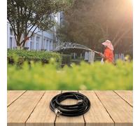 Kit brumisateur extérieur Solution de refroidissement efficace pour les chaudes journées d'été avec 3 buses de pulvérisation (300 cm)