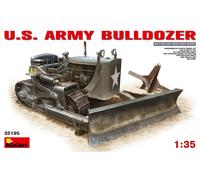 MiniArt Maquette U.S. Army Bulldozer 1/35, Engin de génie WW2, 609 pièces, chenille