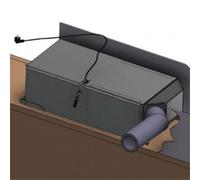 Kit buse horizontale pour entrée ou sortie condenseur - WINEMASTER - W1393