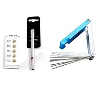 Kit buses pour plan de cuisson GPL 5 feux. Buses (5) + clé hexagonale 6/7 + set alésoir