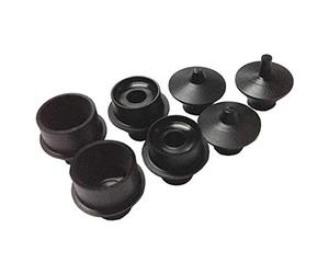 KIT Bussole per Adattatori Forcelle LEFTY Nero - 7 Pezzi
