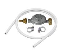 Dipra Ensemble butane 1,50 m - Détendeur & colliers - Norme XP D 36-110 - Certifié NF - Domestique