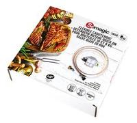Somagic Barbecues Kit butane flexible – embouts à visser et détendeur à clipser Quick-on