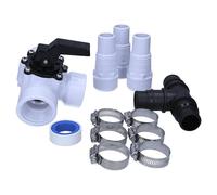 Kit ByPass 32/38mm Poolex - Raccordement Pompe à Chaleur Piscine au Système de Filtration - Compatible Gamme Poolex Nano