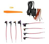 Kit Câblage Usb-c pour Caméra Embarquée 12v-24v vers 5v, ABS | Protection Basse Tension, Alimentation Continue, 8 Fusibles Inclus, pour Surveillance Parking et Voitures
