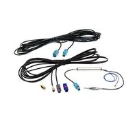 Kit câble d'antenne Fakra(m)>DIN(m)/SMB(F)/SMA(m) FM/DAB+