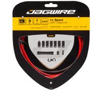Kit câble de dérailleur Jagwire 1X Sport Rouge