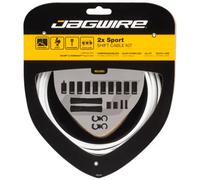 Kit câble de dérailleur Jagwire 2X Sport Blanc