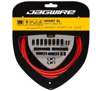 Kit câble de dérailleur Jagwire Sport XL Rouge
