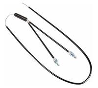 Kit Cable De Frein Inferieur Rotor Bmx Freestyle 2x200mm/700mm Gaine Noir Vis Butee Reglage Multicolore