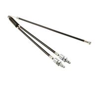 Kit Cable De Frein Superieur Rotor Bmx Freestyle 2x150mm/230mm Gaine Noir Vis Butee Reglage Multicolore
