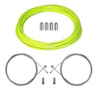 Kit Câble Gaine De Frein Vélo Jaune Fluo - Cyclingcolors - Universel Multicolore