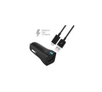 Kit câble micro USB 2.0 Ixir pour Alcatel Fierce4 - Chargeur de voiture + câble, charge rapide adaptative numérique, double tension