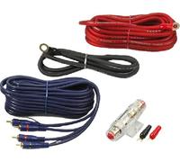 KIT CABLE - RCA + CABLE ALIM 20MM2 + PORTE FUSIBLE