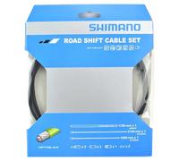 Kit Câbles Et Gaines De Dérailleur Shimano Optislick Route Noir