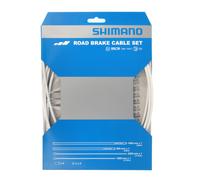 Shimano Jeu de câbles de frein pour route Sil‑Tec blanc
