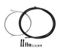 KIT CABLES/FUNDAS FR.SRAM SLICKWIRE CTRA.5mm BLANC