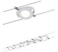 Paulmann 94106 SystÃšme de câbles CC RoundMac LED 6x4W, Blanc mat, 230/12V CC, 36VA, Métal