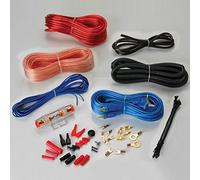 KIT CÂBLES RCA FILS 8 AWG PYLE PLMRAKT8 + ALIMENTATION DE 500 WATT RMS ET 1000 WATT MAX MARIN BATEAU BOAT CAMPER PISCINE POUR INTERIEUR EXTÉRIEUR X LIAISON HAUT PARLEUR AMPLIFICATEUR ET STÉRÉO
