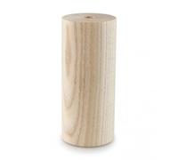 Kit Cache Douille Tube en Bois Brut 90mm à Personnaliser : Une Touche Moderne pour Vos Luminaires