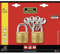 Kit cadenas Quadro 222 40 anse-S.6mm anse-H.22mm BURG-WÄCHTER