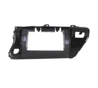Kit Cadre D'autoradio 9/10 Pouces 2Din pour Toyota pour Hilux 2015-2018 Installation Stéréo Tableau Bord Garniture Façade(Black LHD,9 inch)