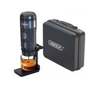 Machine à café de voiture portable HiBREW H4A 80W avec support, extraction 15 bars DC 12V, machine à capsules 3-en-1 (chaud/froid)