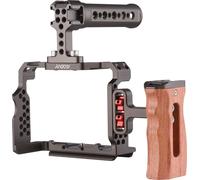 Kit Cage pour appareil photo, alliage d'aluminium, convient pour Sony A7R III, A7 II, A7 III, armes Argent