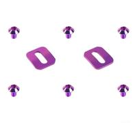 Kit Cales Vélo 2PCS Compatible Time pour xpro Fixation Kit Cales | , durabilitÃ© accrue, performance , compatibilitÃ© Time pour xpresso, vissage sÃ©curisÃ©(Purple)