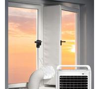 Kit Calfeutrage Climatiseur, Joint de fenêtre pour Climatiseur Mobile et Sèche-Linge Joint de Fenetre Universel Kit Climatiseur Fenetre avec Toutes Les Unités de Climatisation Mobiles 400cm