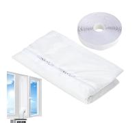 Kit Calfeutrage Climatiseur, Joint De Fenêtre Pour Climatiseur Mobile, Tissu De Calfeutrage Pour Fenêtres Pour Climatis-eur Portatif, Pour Climatis-eur Mobile, Sèche-Linge, Séchoir À Évacuation D'air