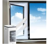 Kit Calfeutrage Climatiseur Mobile Porte Fenetre 400 cm,pour Climatiseurs, Sèche-linge et Déshumidificateurs Facile a Installer