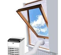 Kit Calfeutrage Climatiseur Mobile Pour Fenêtre, Joint Fenêtres Climatiseur Mobile Universel Avec Fermeture Éclair, Étanche Et Anti Chaleur, Pour Fenêtre Battante Coulissante