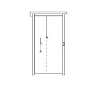 Optimea Kit de calfeutrage KIT-BAI-4M pour baies vitrées