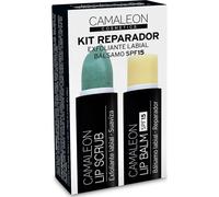 Kit Camaleon Baume à lèvres + Gommage à lèvres au melon 4g