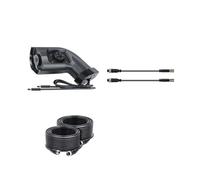 Kit Caméra Recul Caméra AHD 1080P À Bras Long Conception Zone Miroir Côté Gauche Droit pour Camion Robuste Bus Voiture RV Commerciale(RP666 add 2 Cable)