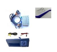 Kit Caméra Recul Caméra Recul pour A3 8V S3 2012 2013 2014 2015-2020, Mise À Jour L'écran OEM, Vue Avant Et Arrière, Pas Besoin Programmation(2 Rear Camera Kit,MT)