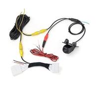 Kit Caméra Recul Caméra Recul pour Mazda 2, pour Demio DJ Hatch 2015-2023, Fonctionne avec OEM, Sauvegarde Stéréo, Adaptateur Stationnement Inversé, Plug & Play(Cam with Connector)