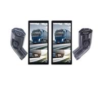 Kit Caméra Recul Moniteur Rétroviseur BSD Alarme Radar pour Voiture Enregistrement Vidéo DVR Vue Latérale AHD À 2 Canaux avec Camion Et Bus 10.36 Pouces(Right Camera)