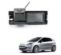 Kit Caméra Recul pour Fiat pour Grande pour Punto pour Evo CCD HD AHD Fisheye Caméra Recul Moniteur Stationnement Arrière Voiture(C135 AHD 720P)