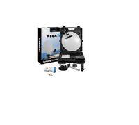 Kit Camping Car Hd Me Parabole 35 Cm + Lnb Single 0,1Db Hdme