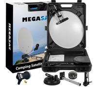 KIT CAMPING CAR Parabole 35 CM + LNB Single 0,1dB Best Germany HG101