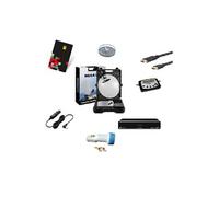 KIT CAMPING CAR Parabole 35 CM + Récepteur THS804 TNTSAT + LNB HD ME + Kit pointeur sat